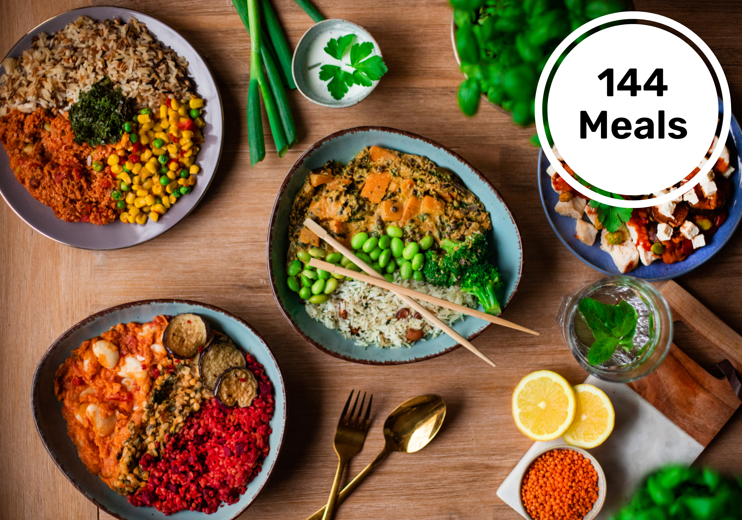 144-count Meal Box